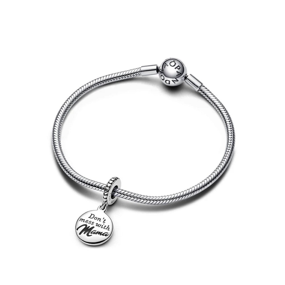 Charm Donna Pandora Pendente Dont Mess With Mama da Incidere - 793204C01 - Gioielleria De Patto