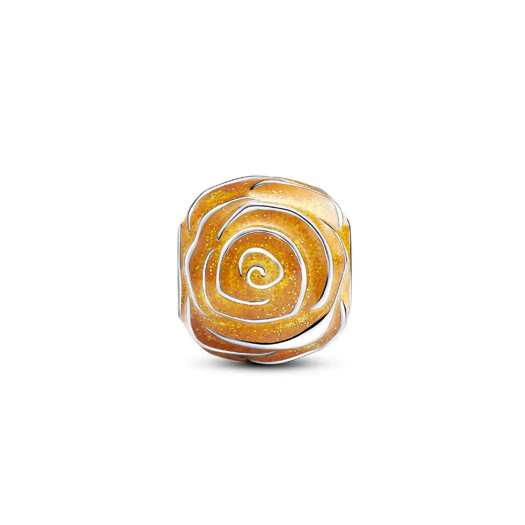 Charm Donna Pandora Rosa Gialla - 793212C02 - Gioielleria De Patto