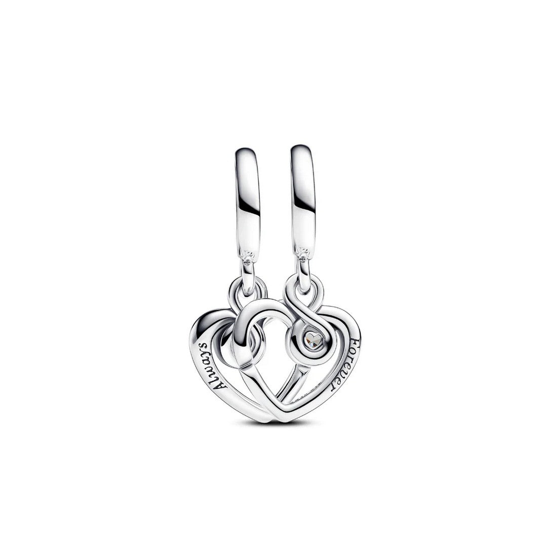 Charm Donna Pandora Pendente Forever & Always Divisibile - 793232C01 - Gioielleria De Patto