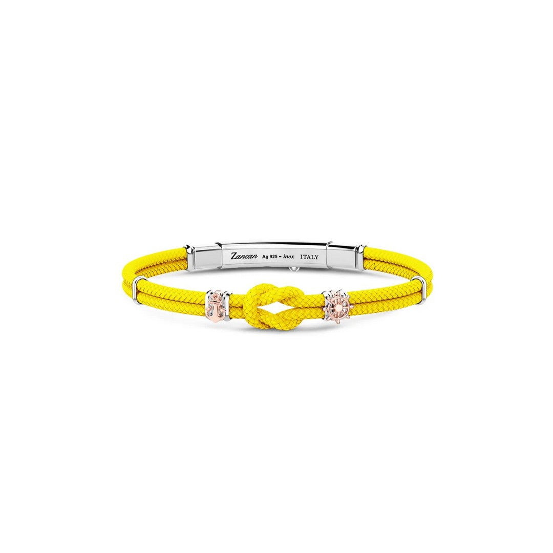 Zancan Bracciale Uomo Argento nodo nautico - ESB276-GI - Gioielleria De Patto