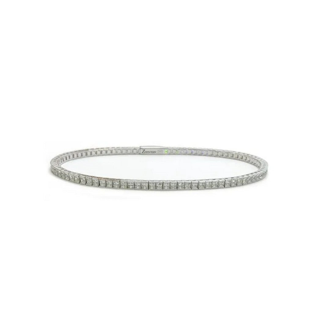 Zancan Bracciale Uomo Tennis Argento Zirconi - ESB075-B - Gioielleria De Patto