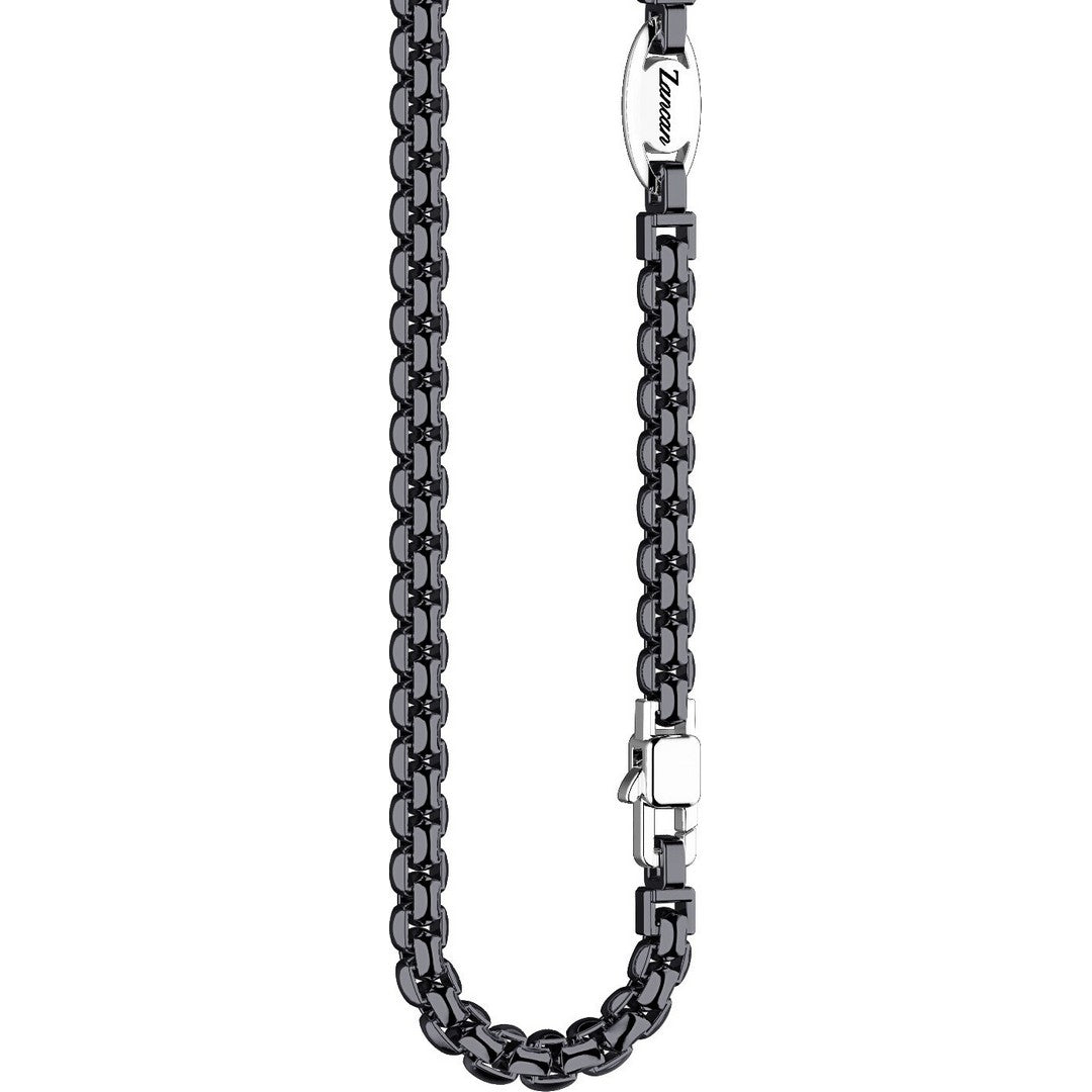Zancan Collana Uomo Argento brunito - EXC615-N - Gioielleria De Patto