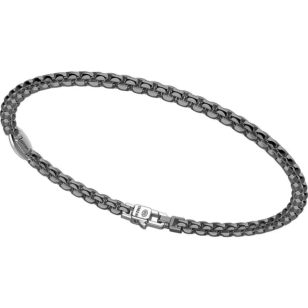 Zancan Bracciale Uomo Argento brunito - EXB961-N - Gioielleria De Patto