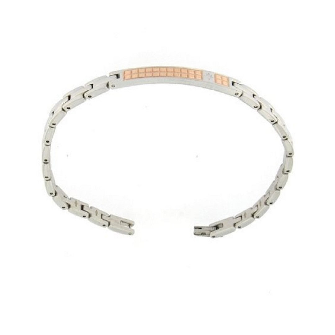 Zancan Bracciale Acciaio Hi-Teck - EHB220 - Gioielleria De Patto