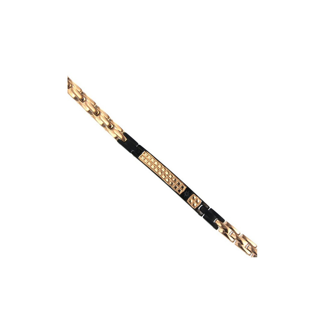 Zancan Bracciale Croce Acciaio Hi-Teck - EHB221 - Gioielleria De Patto
