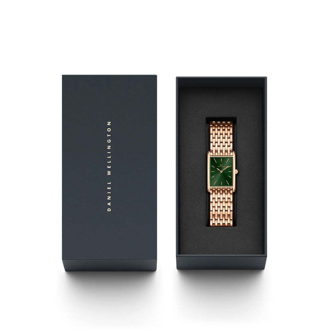 Orologio Donna Daniel Wellington Bound 9 Link Emerald Sunray - DW00100704 - Gioielleria De Patto