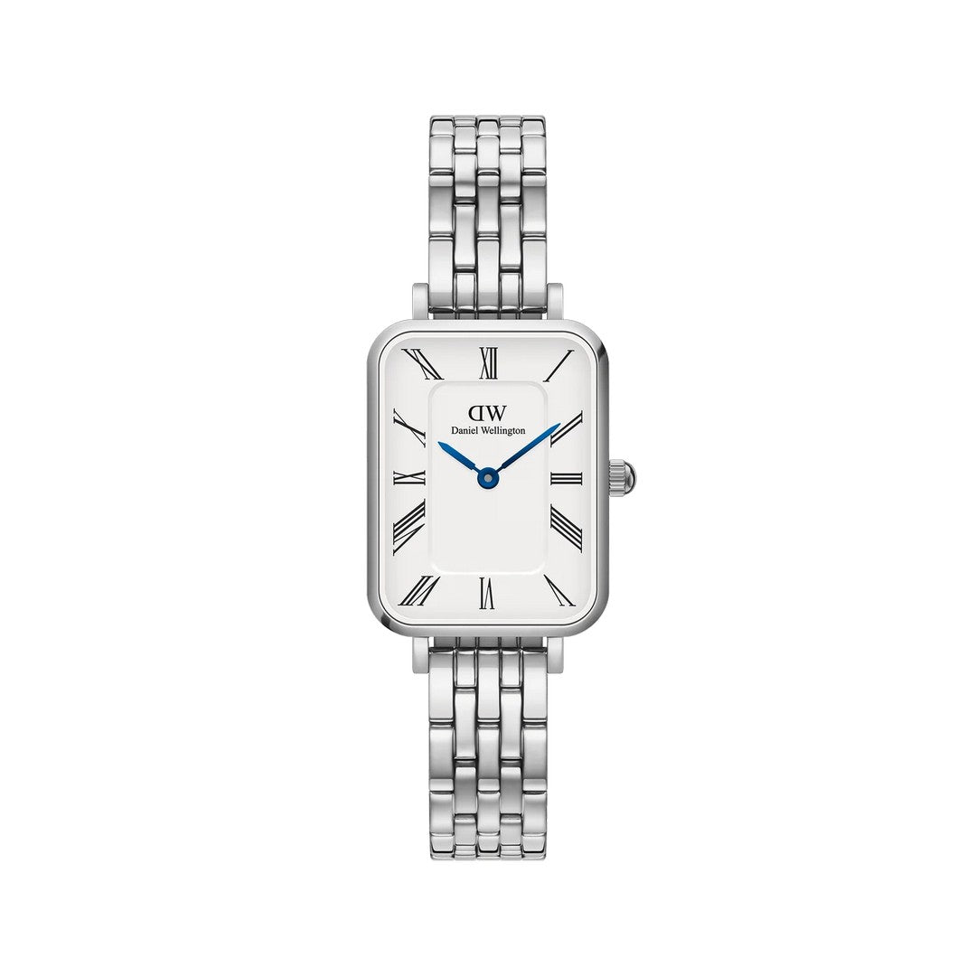 Orologio Donna Daniel Wellington Quadro Roman Numerals 5-Link - DW00100691 - Gioielleria De Patto