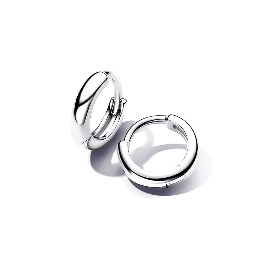 Orecchini Donna Pandora Cerchi Huggie Piccoli - 293286C00 - Gioielleria De Patto