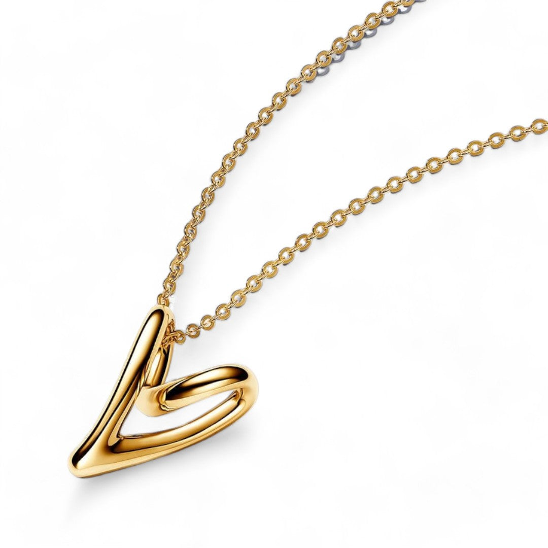 Collana Donna Pandora Cuore Linea Sinuosa - 363272C00 - Gioielleria De Patto