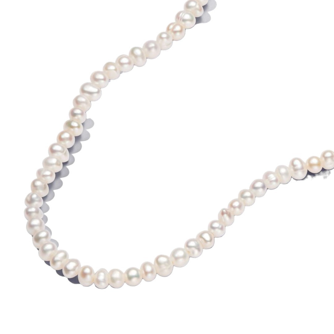 Collana Donna Pandora Filo di Perle d'Acqua Dolce Coltivate - 363297C01 - Gioielleria De Patto