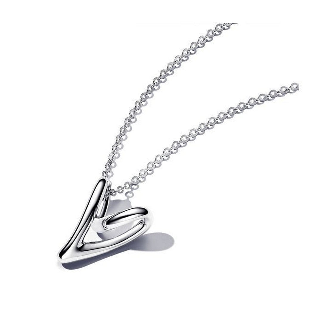 Collana Donna Pandora Cuore Linea Sinuosa - 393272C00 - Gioielleria De Patto