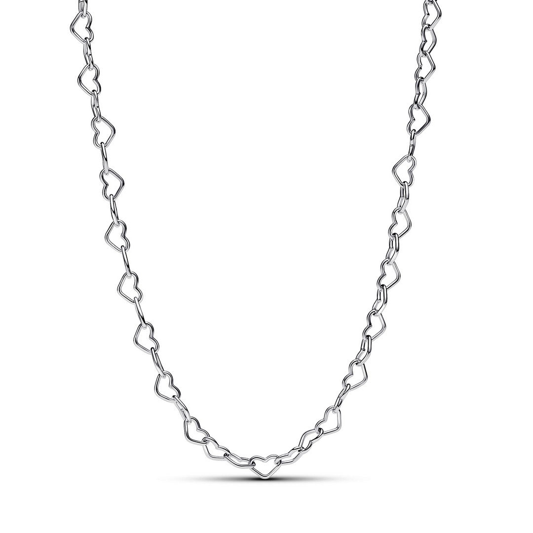 Collana Donna Pandora collana Catena di Cuori - 393334C00 - Gioielleria De Patto