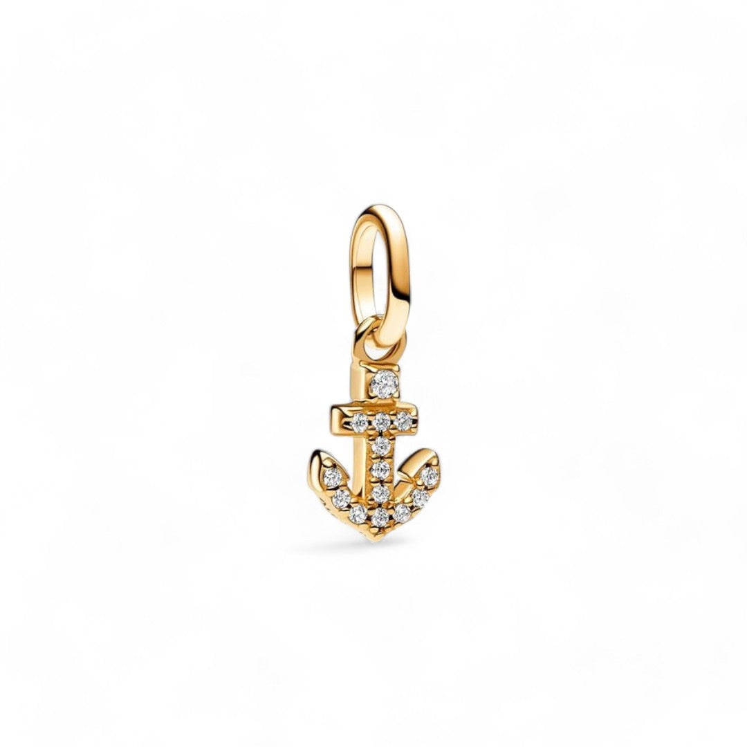 Charm Donna Pandora Mini Pendente Anchor Pandora ME - 763369C01 - Gioielleria De Patto