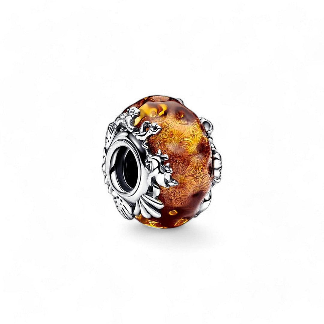 Charm Donna Pandora Disney, Il Re Leone, Vetro di Murano - 793252C00 - Gioielleria De Patto