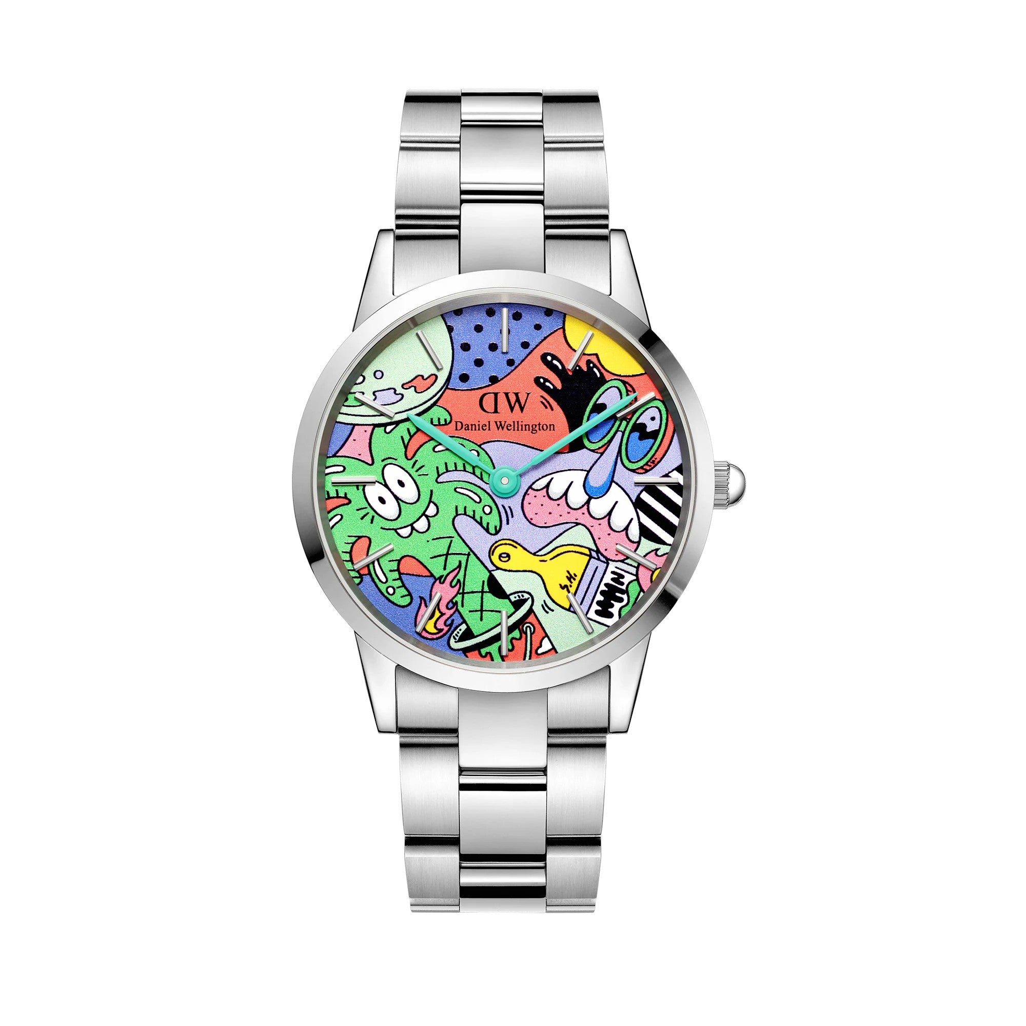 Orologio Uomo Daniel Wellington Iconic Link Multicolor Steven Harrington x DW - DW00100734 - Gioielleria De Patto