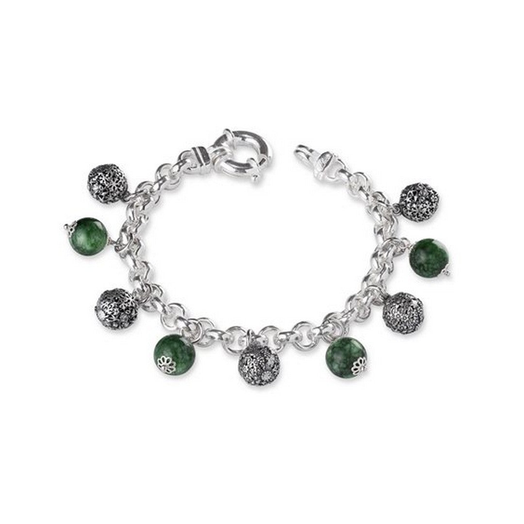 Bracciale Donna Gerardo Sacco pietre ed elementi in arg.925/000 - 28016ve - Gioielleria De Patto