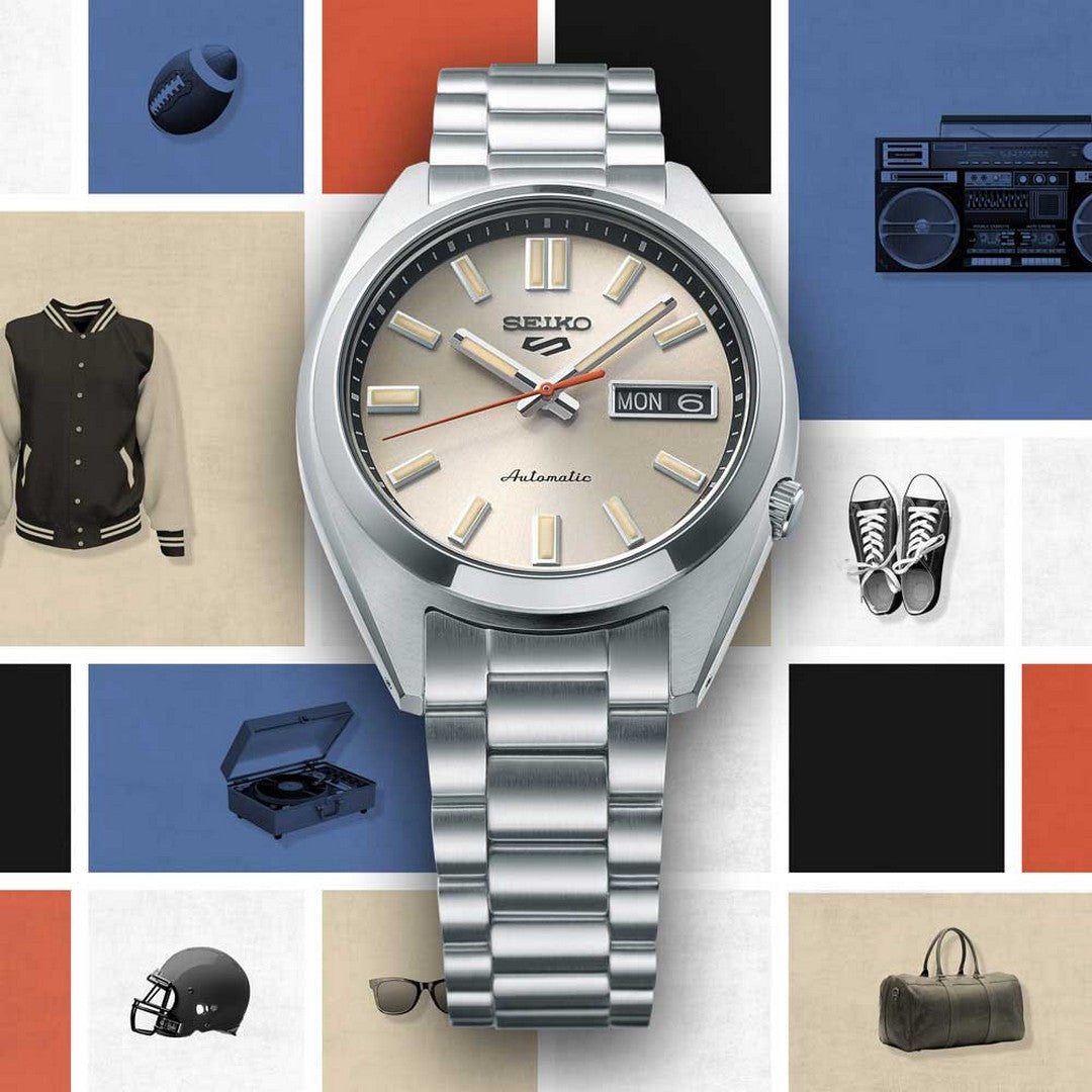 Seiko 5 Orologio Uomo Silver - SRPK91K1 - Gioielleria De Patto
