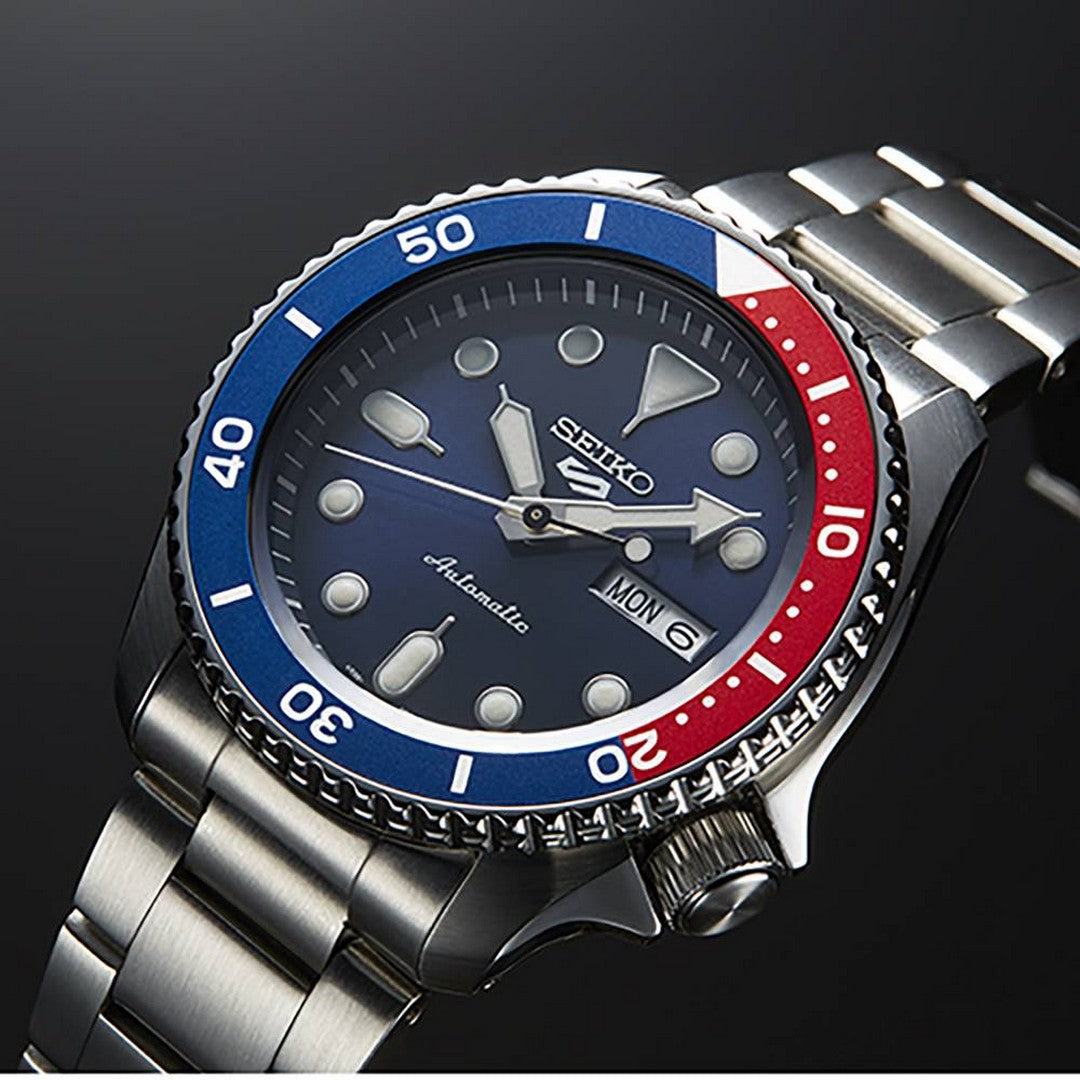 Seiko 5 Sport Orologio Uomo Pepsi - SRPD53K1 - Gioielleria De Patto