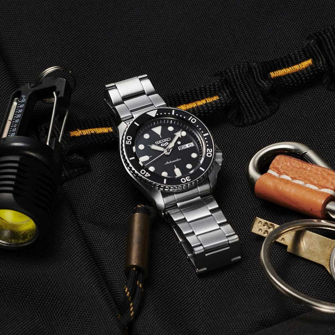 Seiko 5 Sport Orologio Uomo Nero - SRPD55K1 - Gioielleria De Patto