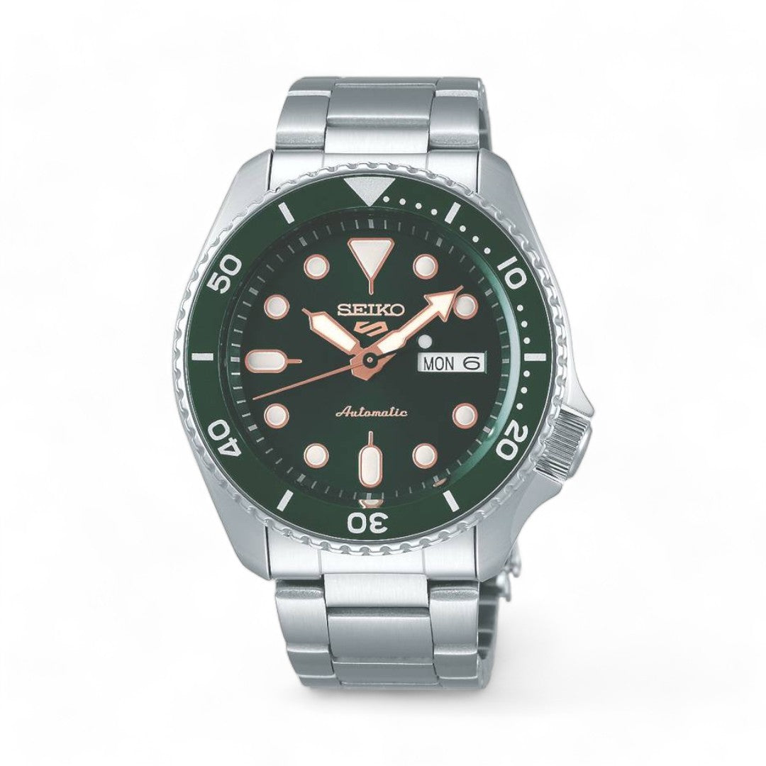 Seiko 5 Sport Orologio Uomo Verde - SRPD63K1 - Gioielleria De Patto
