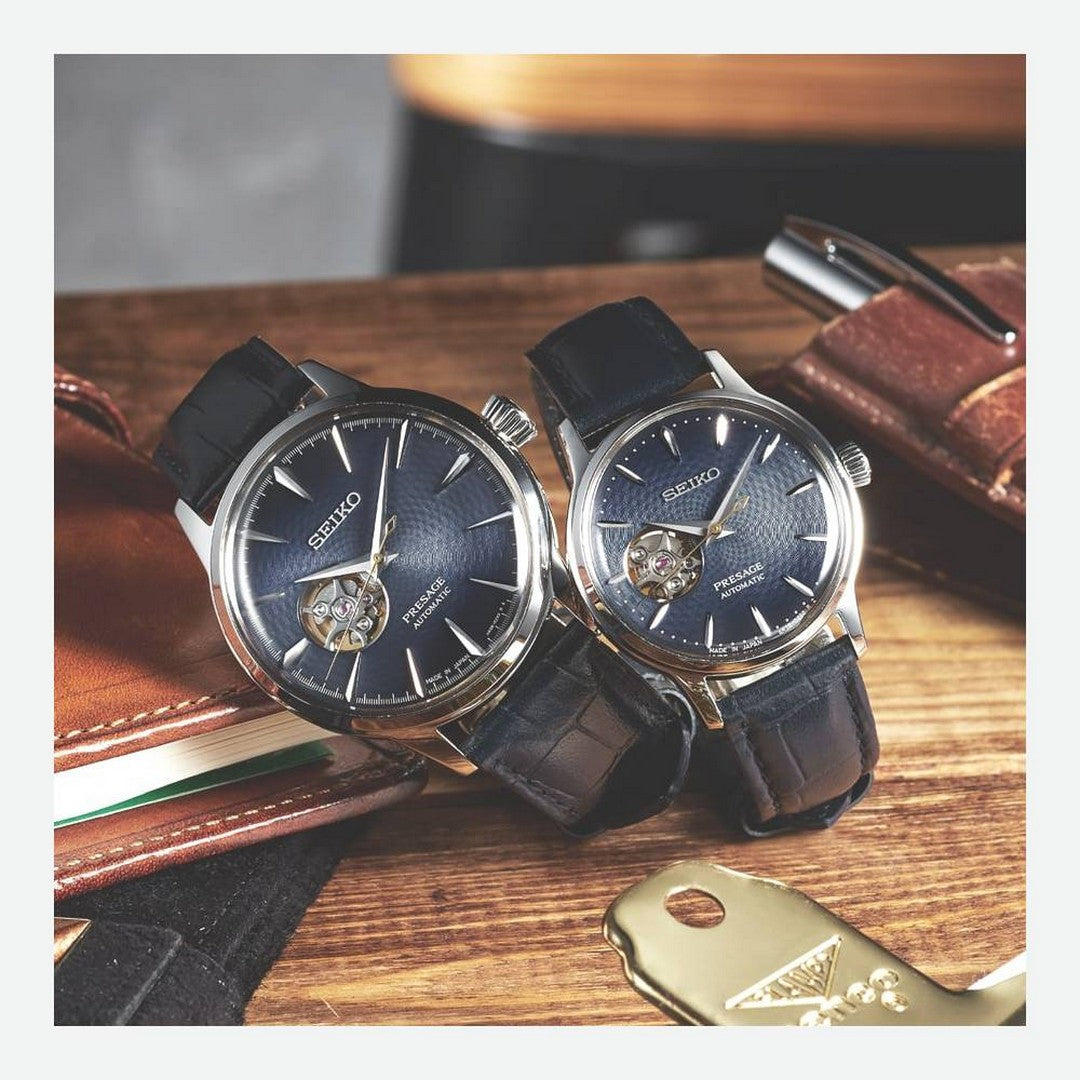 Seiko Orologio Uomo Presage Cocktail Blu Moon - SSA405J1 - Gioielleria De Patto