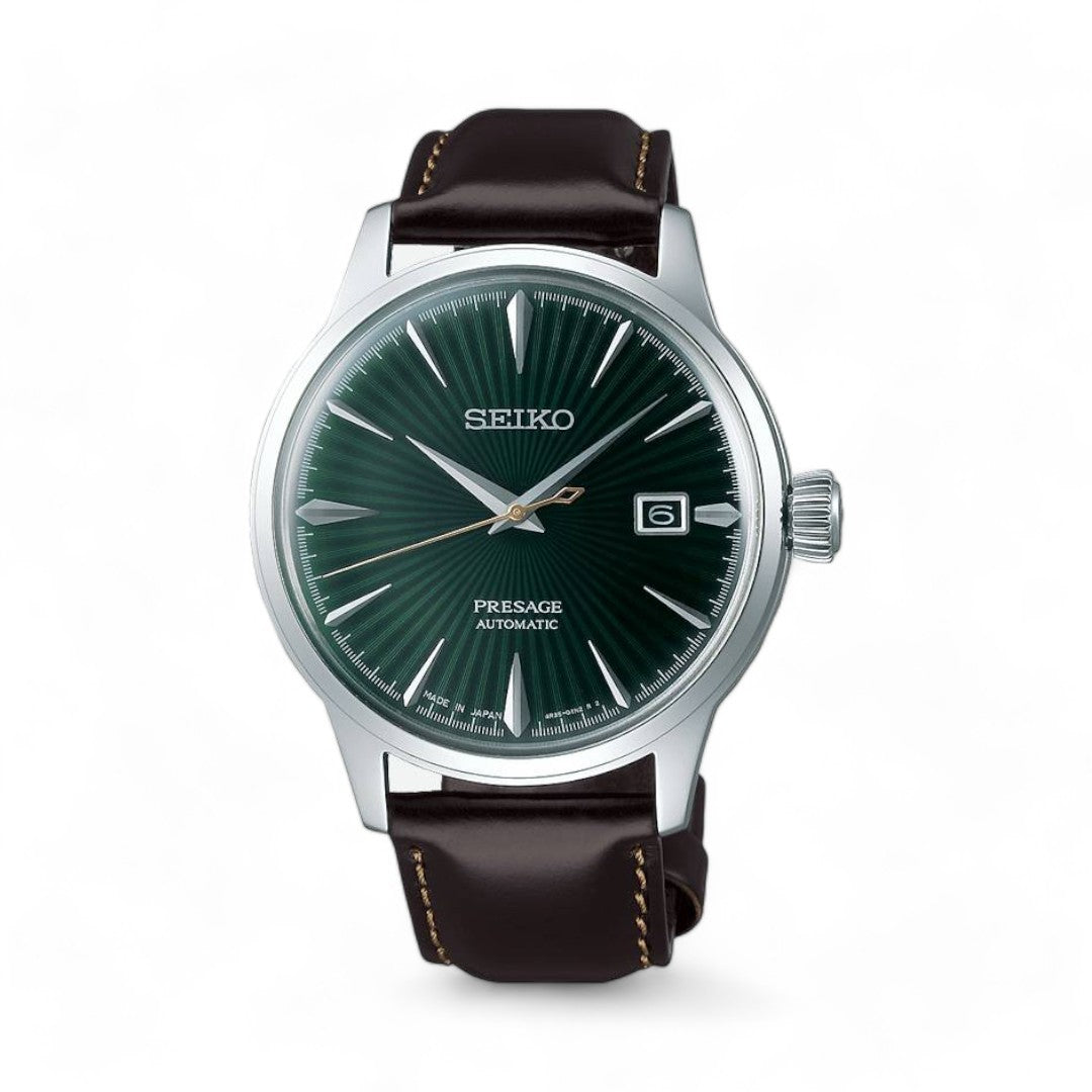 Seiko Orologio Uomo Presage Cocktail Verde - SRPD37J1 - Gioielleria De Patto