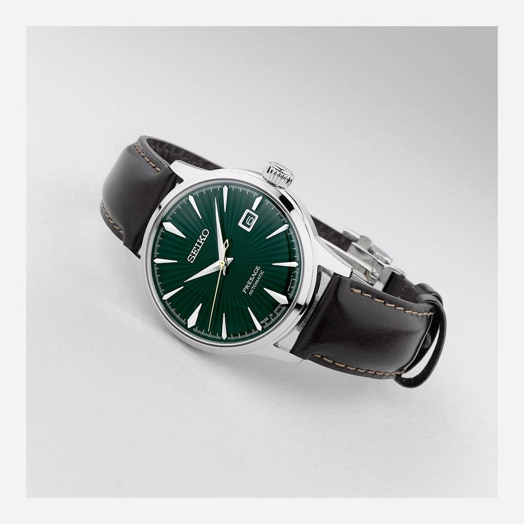 Seiko Orologio Uomo Presage Cocktail Verde - SRPD37J1 - Gioielleria De Patto