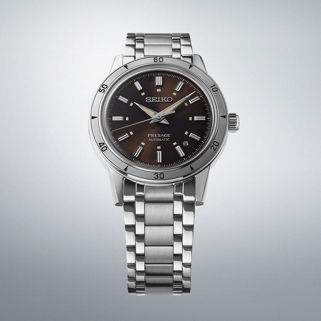 Seiko Orologio Uomo Presage Marrone - SRPL09J1 - Gioielleria De Patto