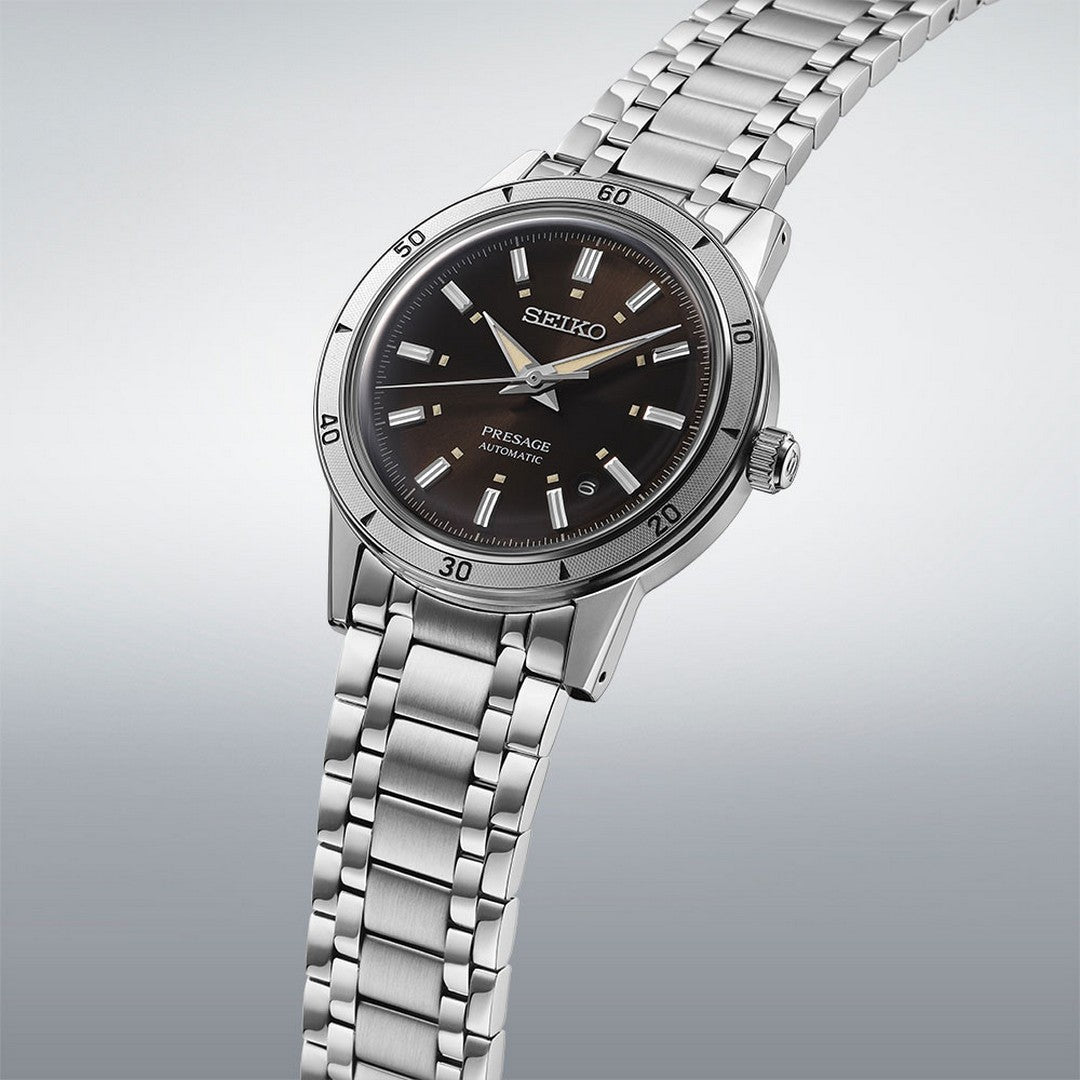 Seiko Orologio Uomo Presage Marrone - SRPL09J1 - Gioielleria De Patto
