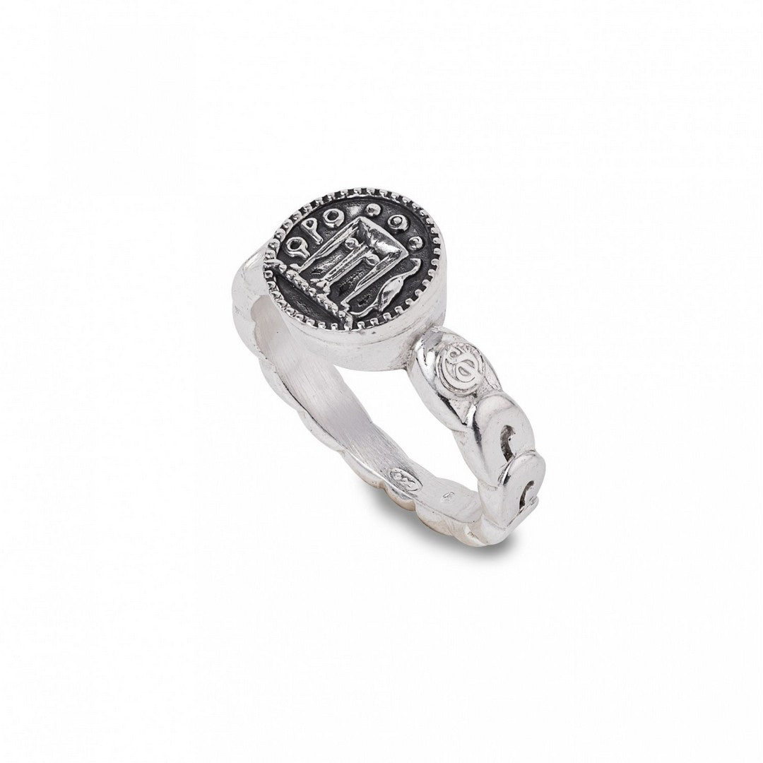 Anello Donna Gerardo Sacco con moneta - 50233 - Gioielleria De Patto