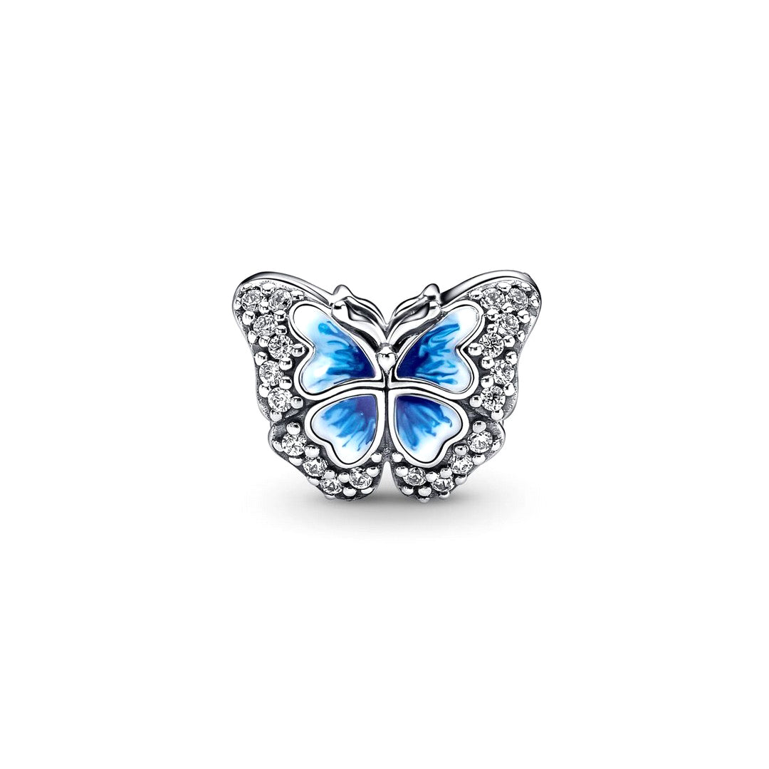Charm Donna Pandora Farfalla Blu - 790761C01 - Gioielleria De Patto