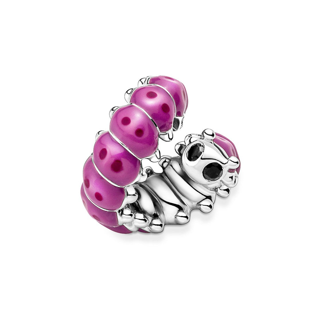 Charm Donna Pandora Bruco Rosa - 790762C01 - Gioielleria De Patto