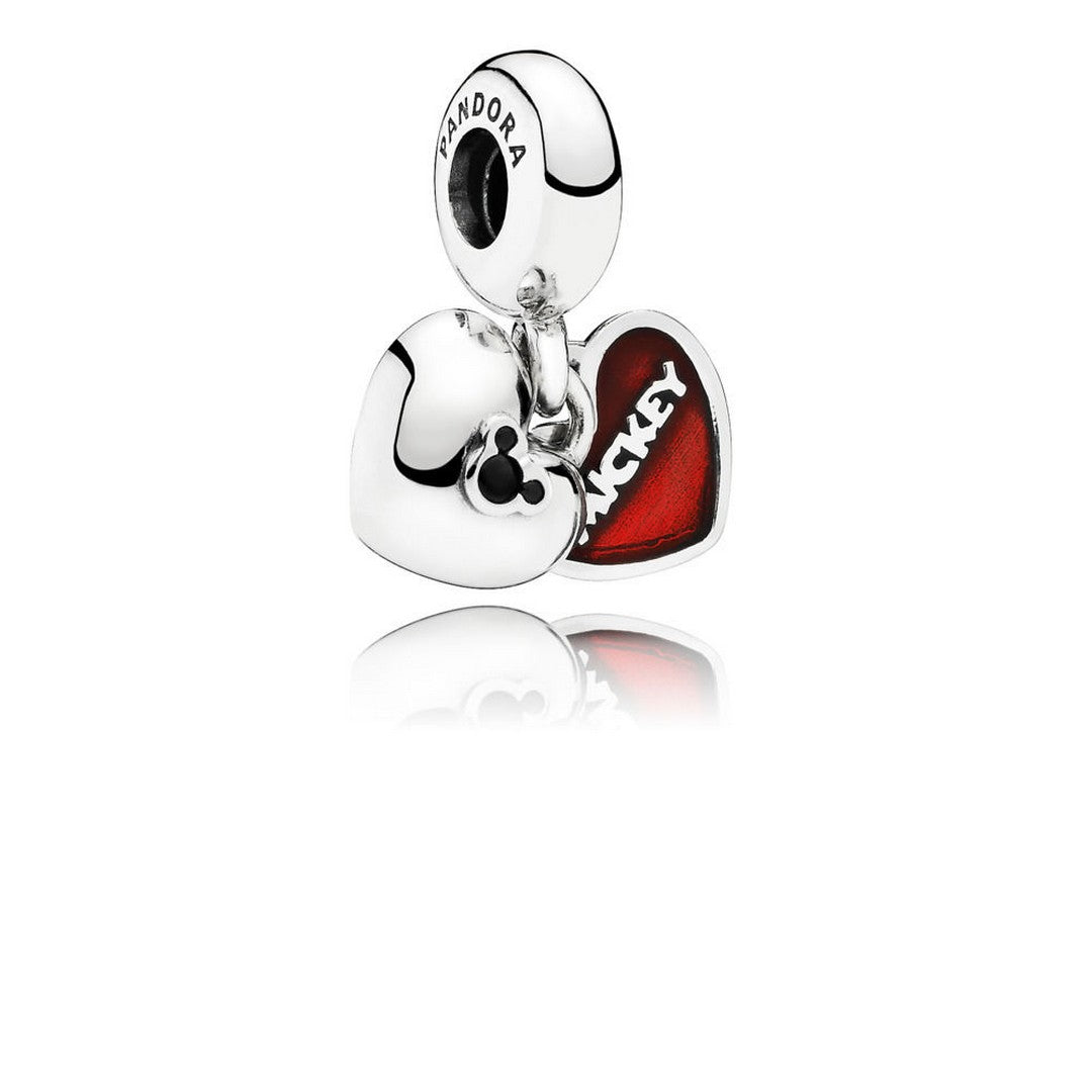 Charm Donna Pandora Disney, Mickey Mouse & Minnie - 791441NCK - Gioielleria De Patto