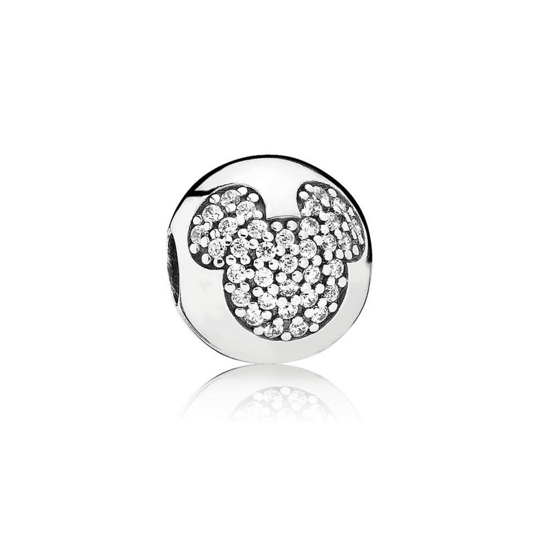 Charm Donna Pandora Disney, Mickey Mouse in Pavè - 791449CZ - Gioielleria De Patto