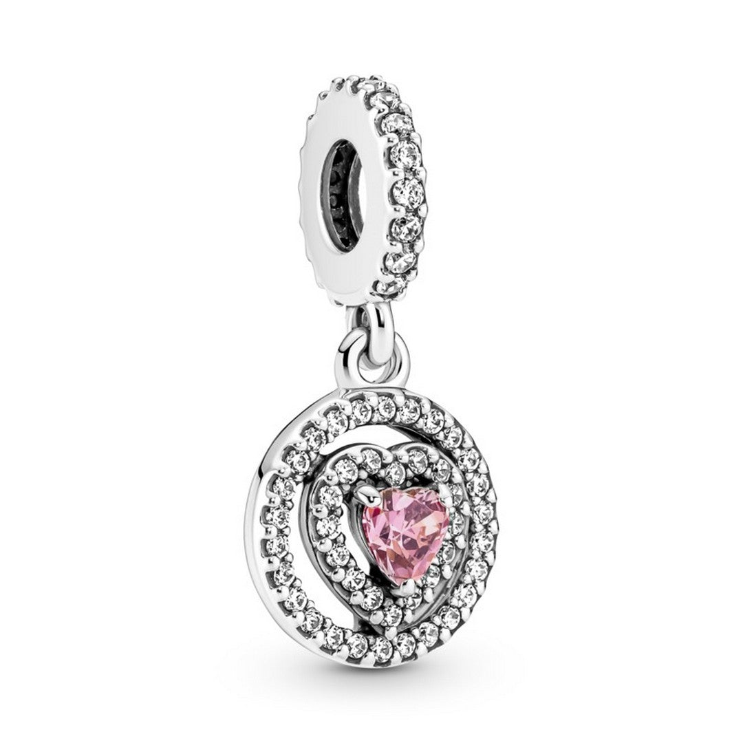Pendente Donna Pandora Cuore Rosa - 791476C01 - Gioielleria De Patto