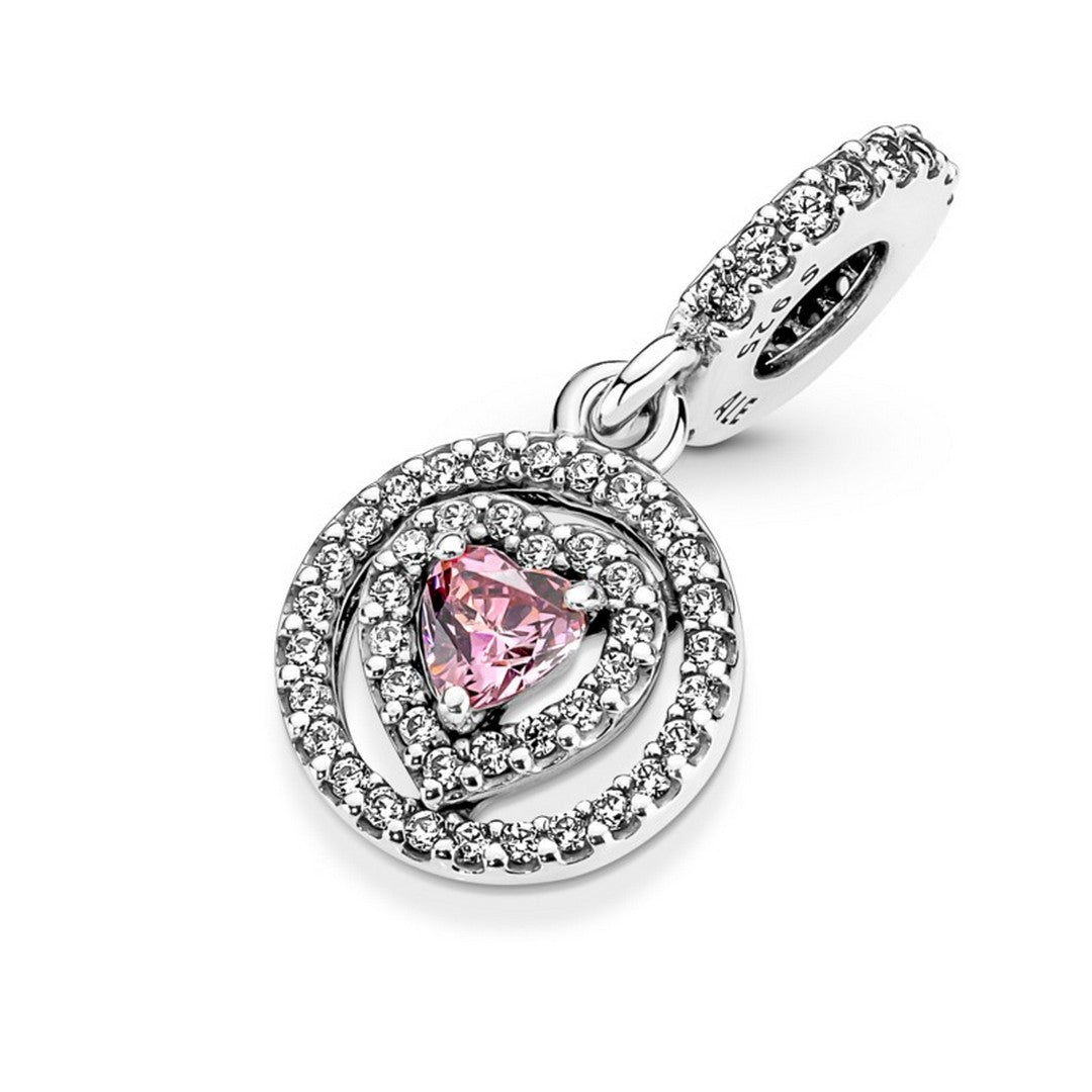 Pendente Donna Pandora Cuore Rosa - 791476C01 - Gioielleria De Patto