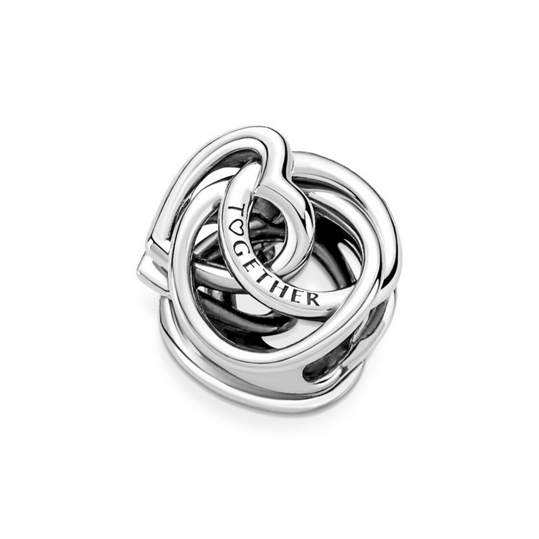 Charm Donna Pandora Cuori Intrecciati Insieme Per Sempre - 791507C00
