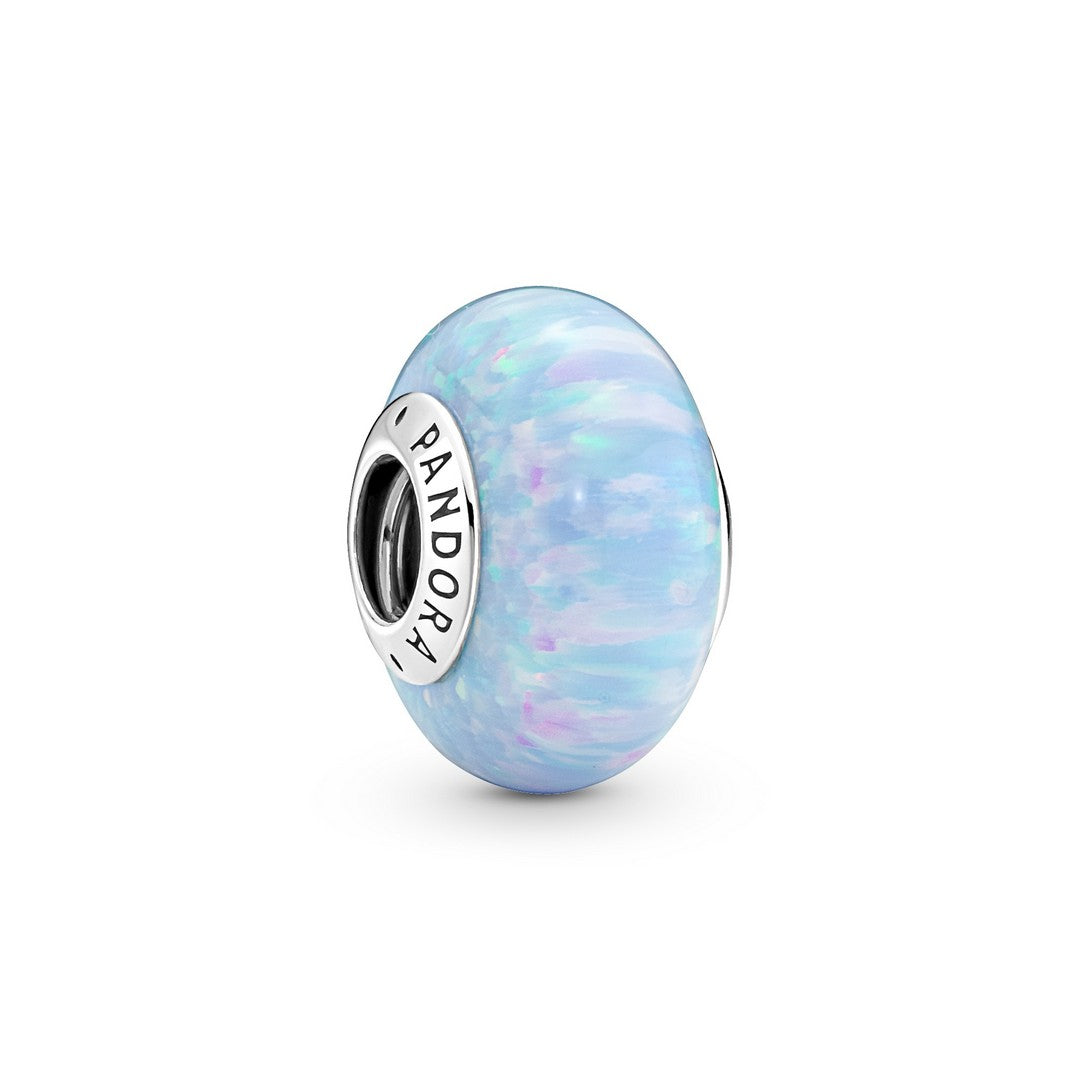 Charm Donna Pandora Opale Blu Oceano - 791691C01 - Gioielleria De Patto