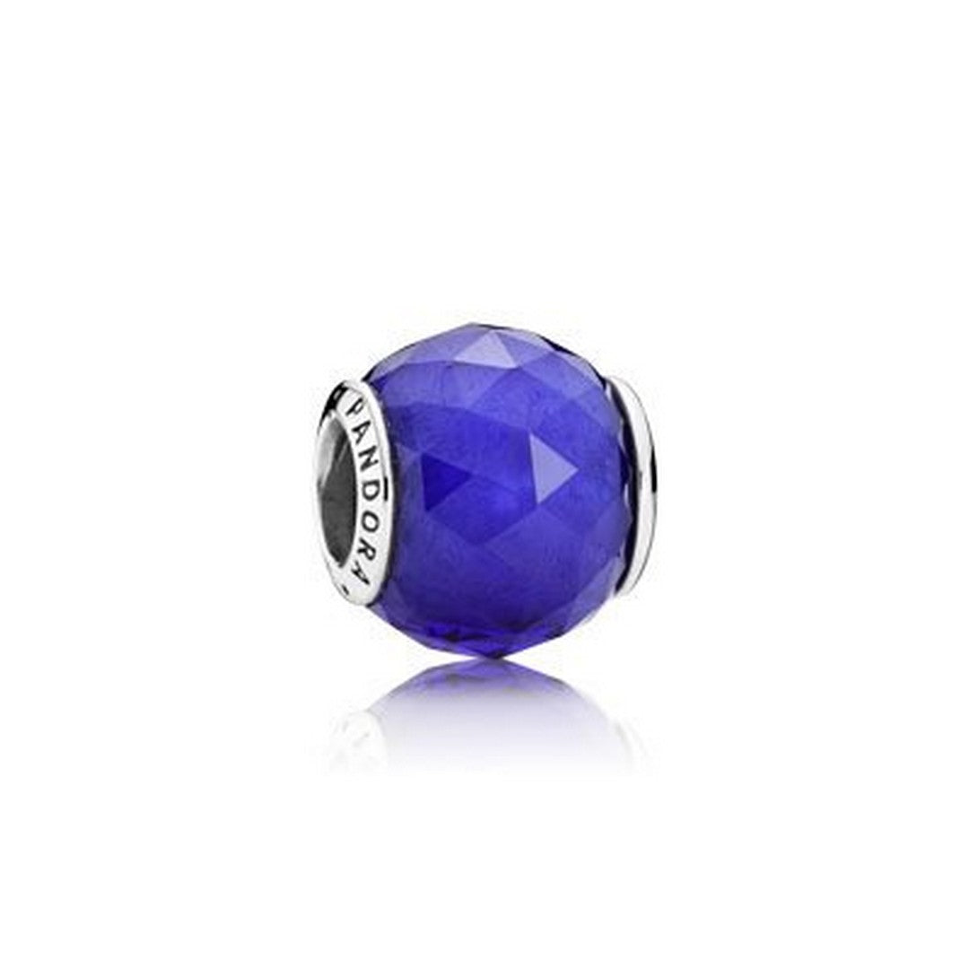 Charm Donna Pandora Sfera Sfaccettata Blu - 791722NCB - Gioielleria De Patto