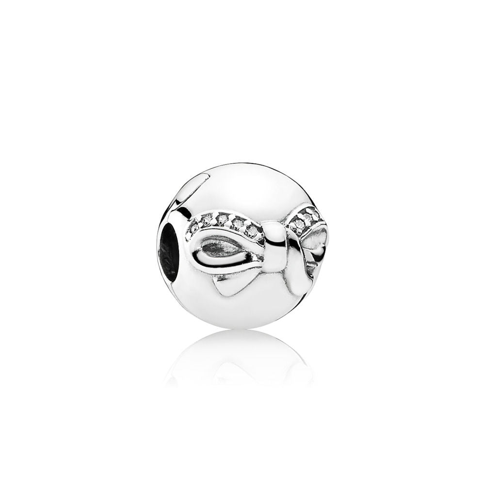 Charm Donna Pandora Fiocco Delicato - 791777CZ - Gioielleria De Patto