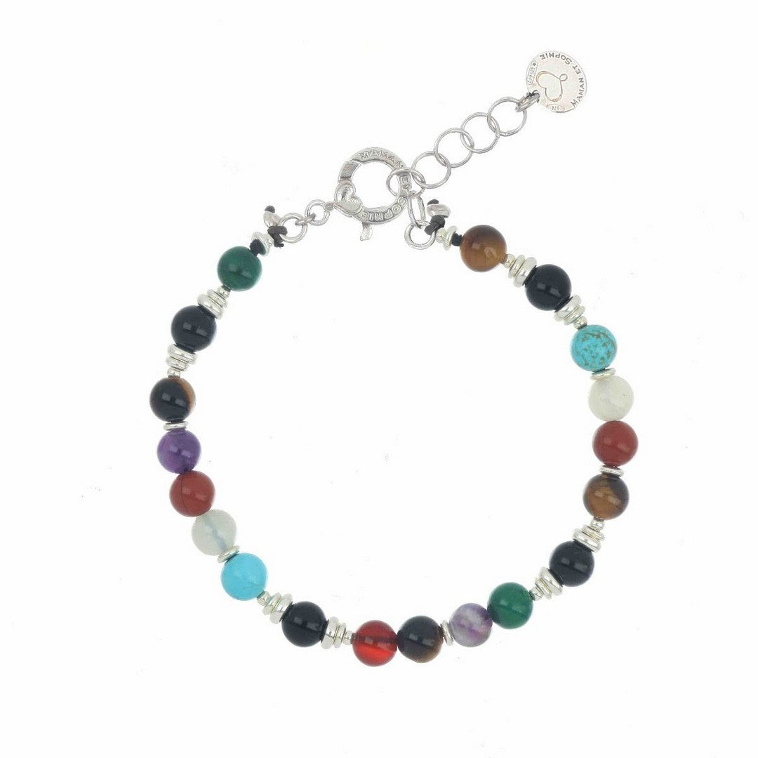 Bracciale Donna Maman et Sophie Tancredi in Argento Multicolor - brtanmu2 - Gioielleria De Patto