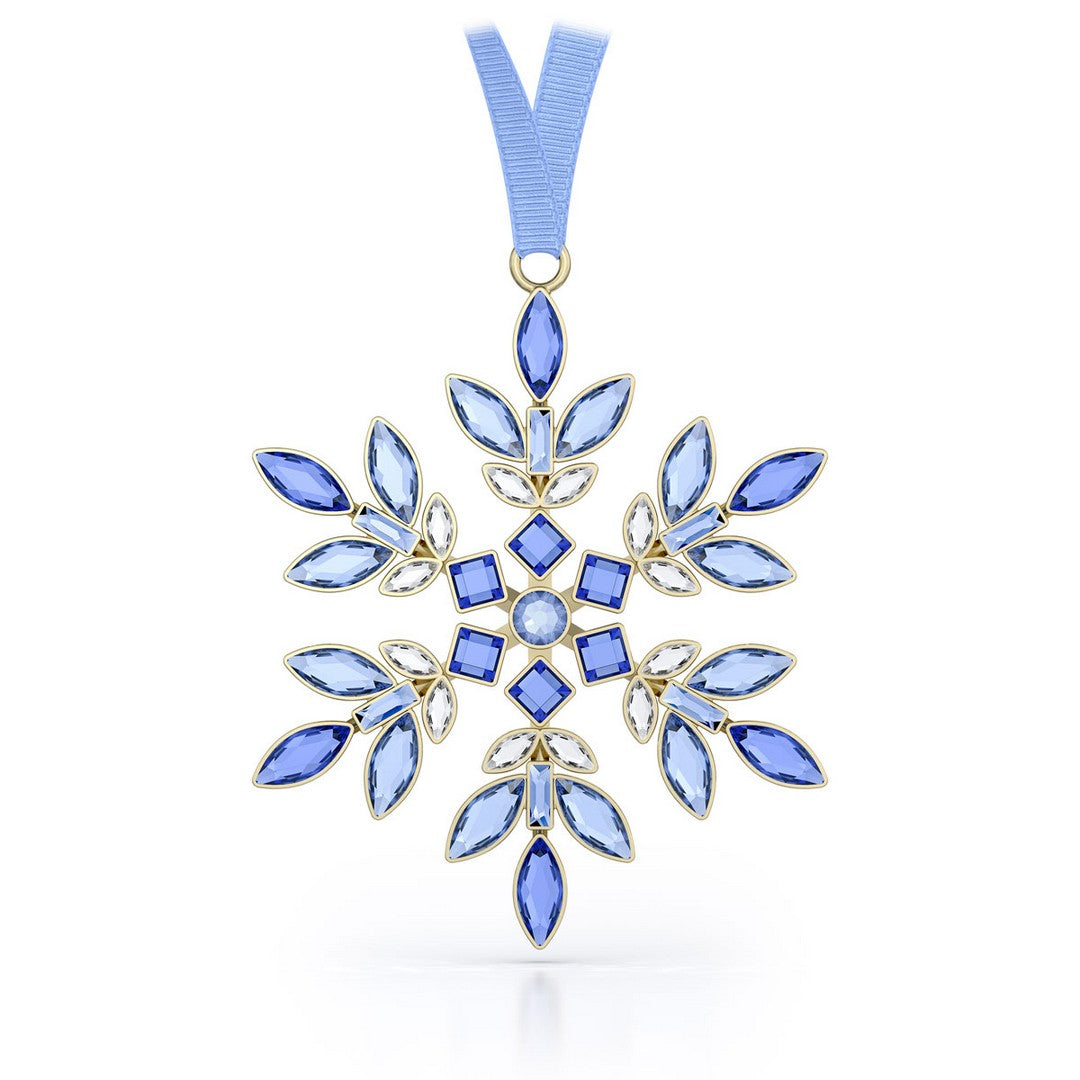 Swarovski Decorazione Natalizia Gema Fiocco Blu - 5691042 - Gioielleria De Patto