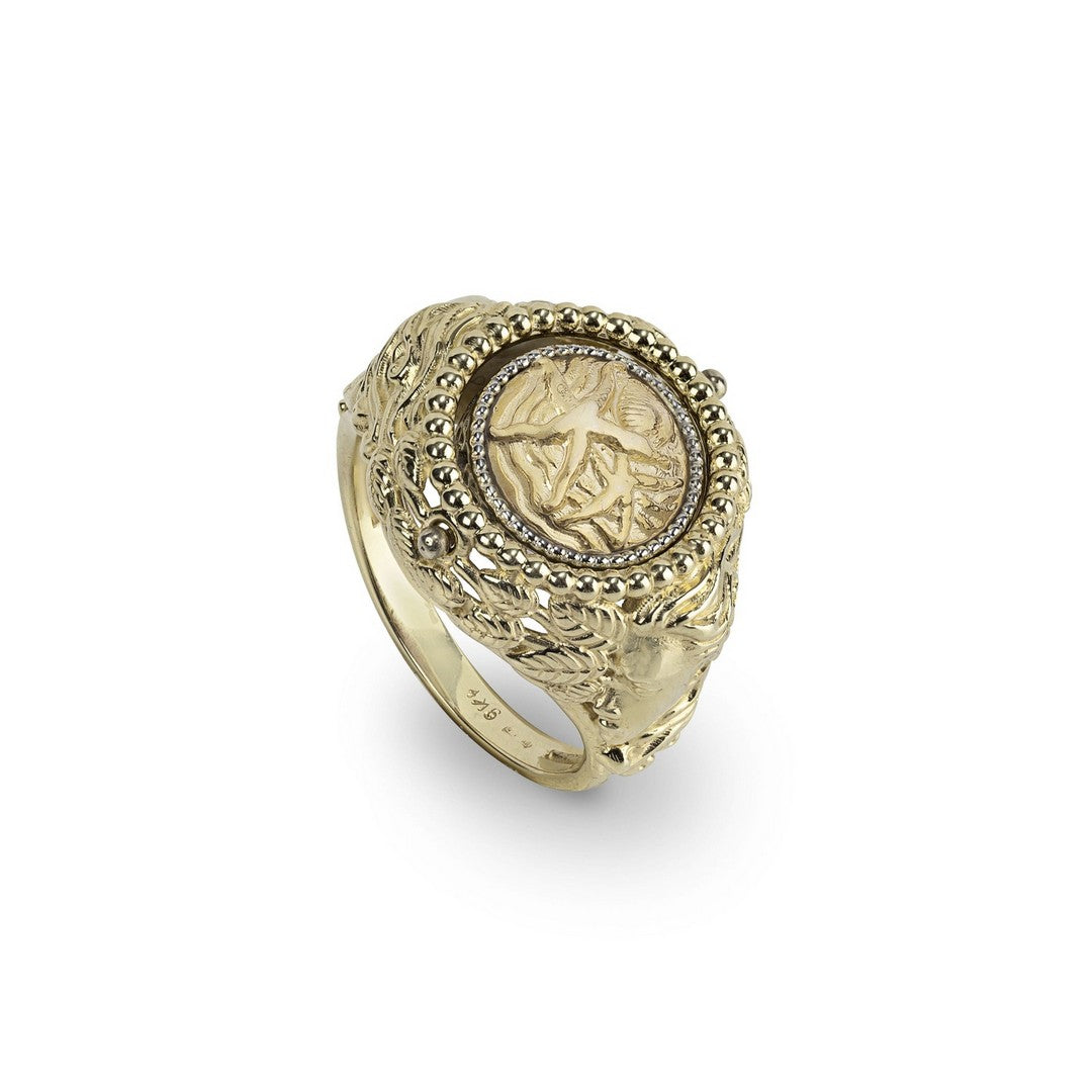 Anello Donna Gerardo Sacco Reverse "Oro" Luglio - Estate - 14286LUG - Gioielleria De Patto