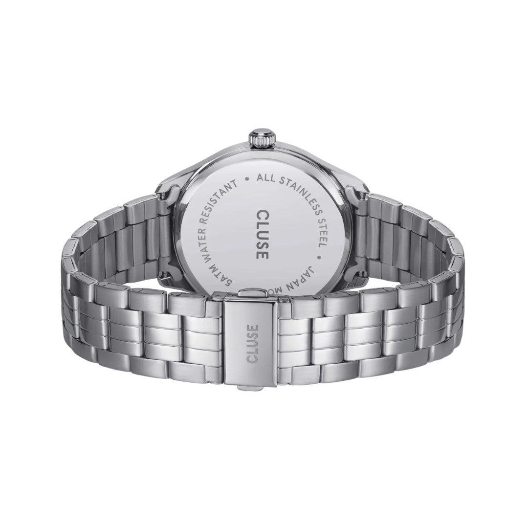 Cluse Orologio Uomo Anthéor Watch Steel Blue, Silver Colour - CW20903 - Gioielleria De Patto