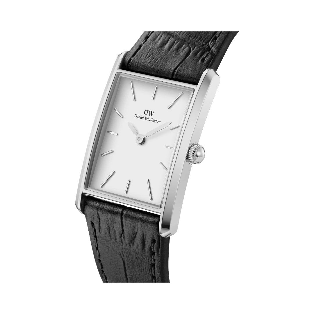 Orologio Uomo Daniel Wellington Bound Black Crocodile Silver - DW00100697 - Gioielleria De Patto
