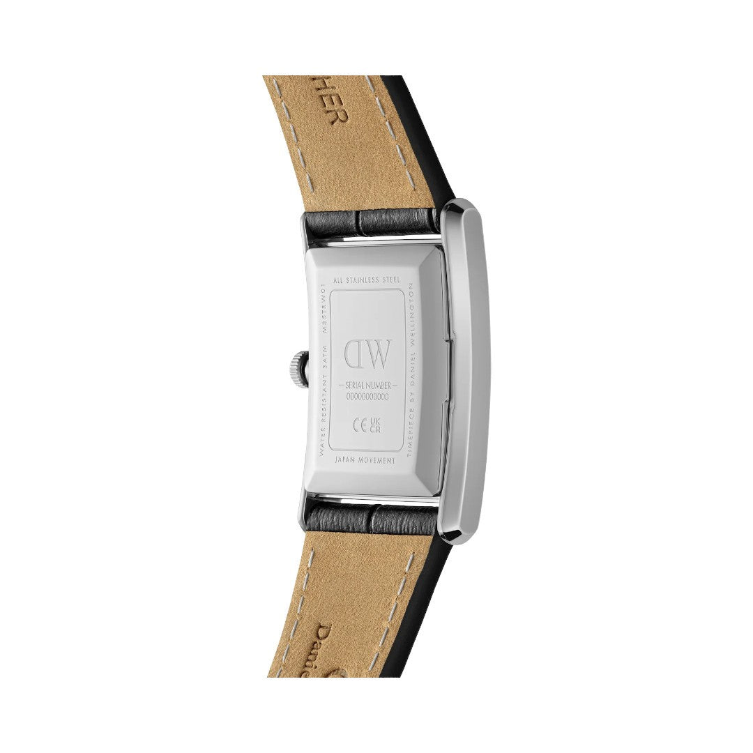 Orologio Uomo Daniel Wellington Bound Black Crocodile Silver - DW00100697 - Gioielleria De Patto