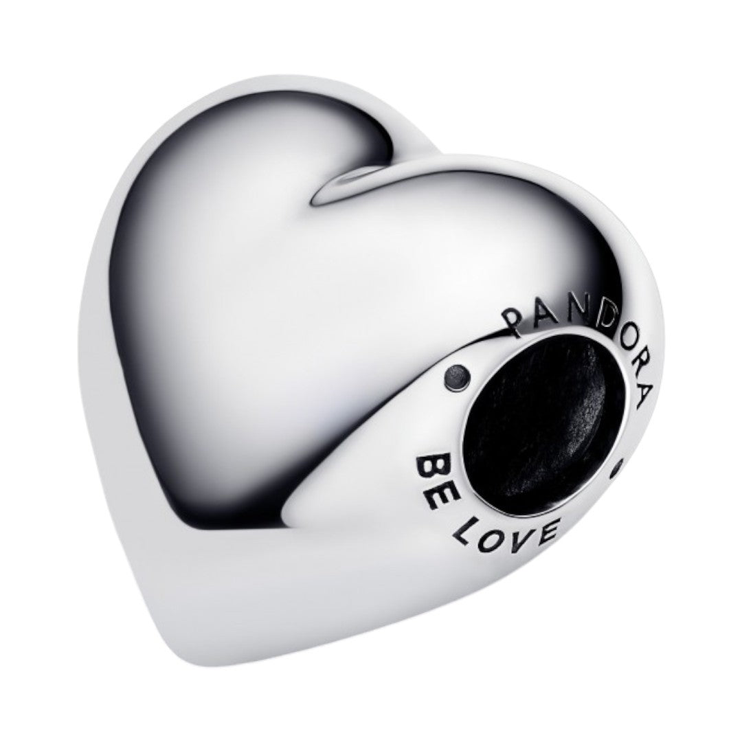 Charm Donna Pandora Cuore Grande Be Love da incidere - 793440C00 - Gioielleria De Patto