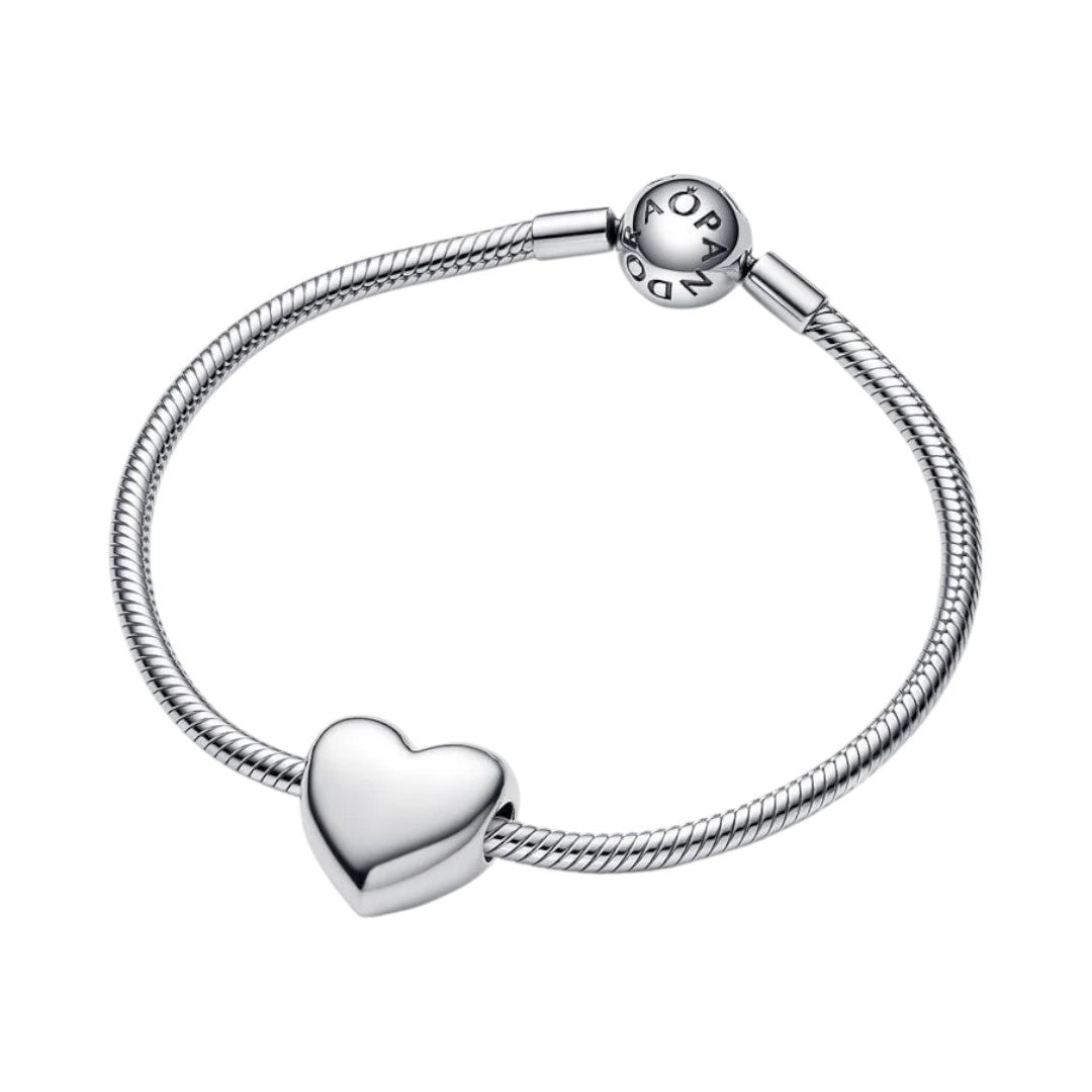 Charm Donna Pandora Cuore Grande Be Love da incidere - 793440C00 - Gioielleria De Patto