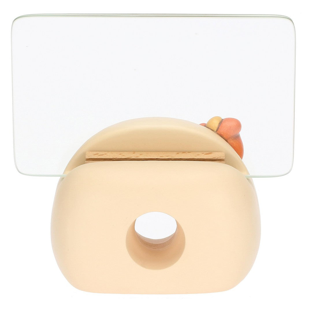 Thun Portafoto in vetro e ceramica con base sagomata Happy Country - C3242H90 - Gioielleria De Patto
