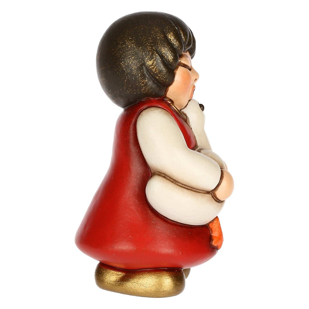 Thun Bimba con oca in ceramica Presepe Classico - S3397A82 - Gioielleria De Patto